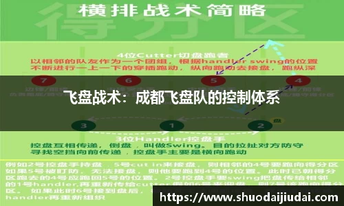 飞盘战术：成都飞盘队的控制体系